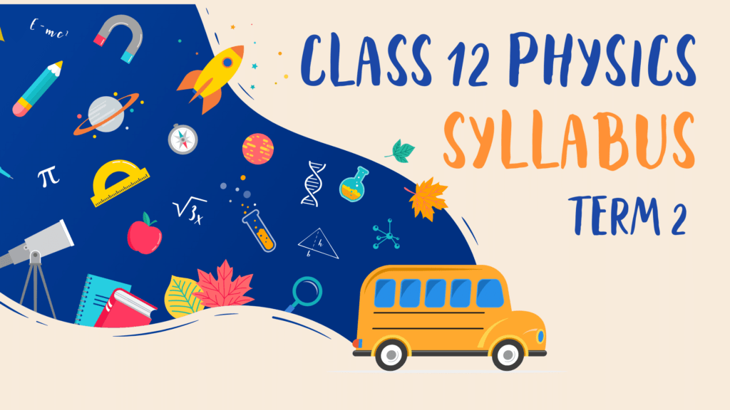 Physics Syllabus Class 12 Term 2.