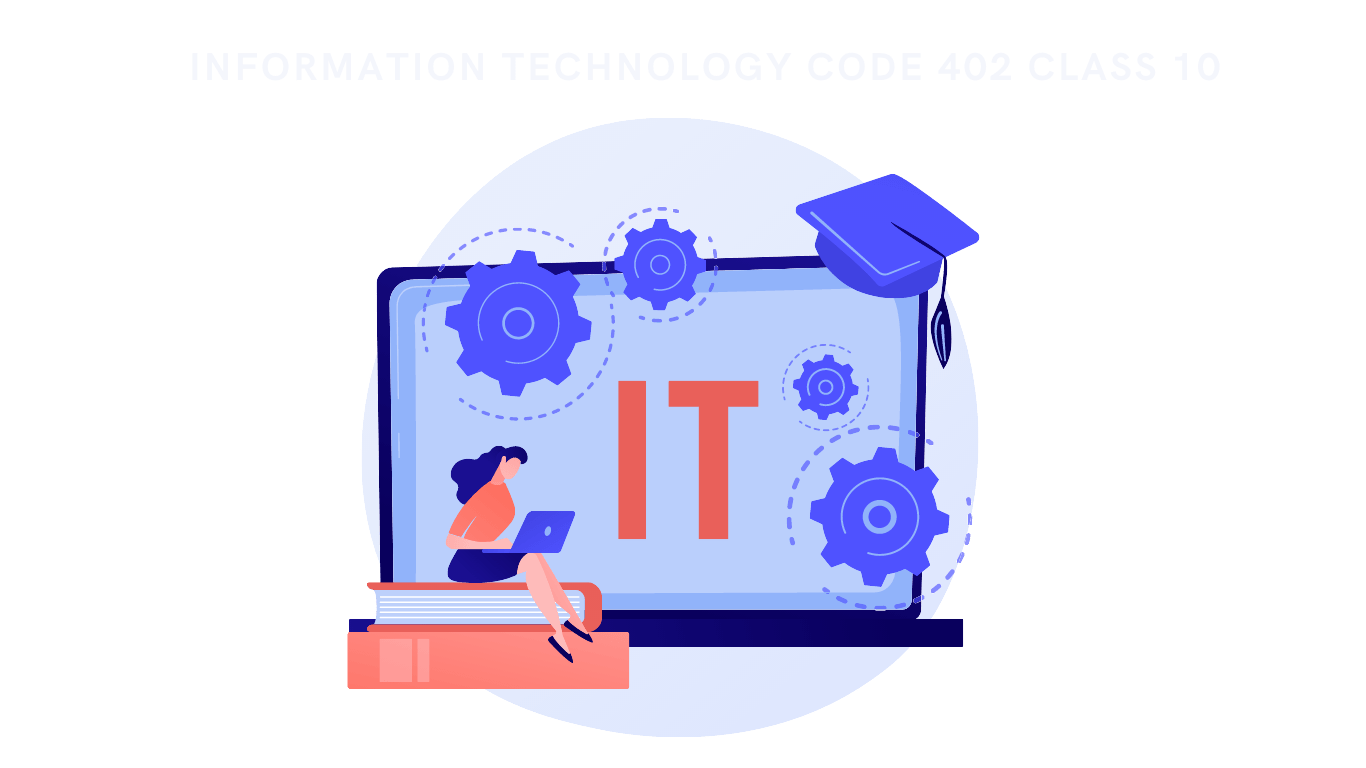 Class 9 Information Technology code 402 book